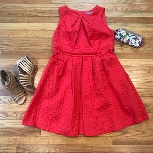 Eliza J Coral Dress